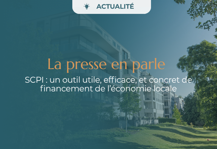 La presse en parle FIDUCIAL Gérance - SCPI : un outil utile, efficace, et concret de financement de l’économie locale